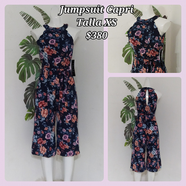 Jumpsuit Capri Talla XS (37)